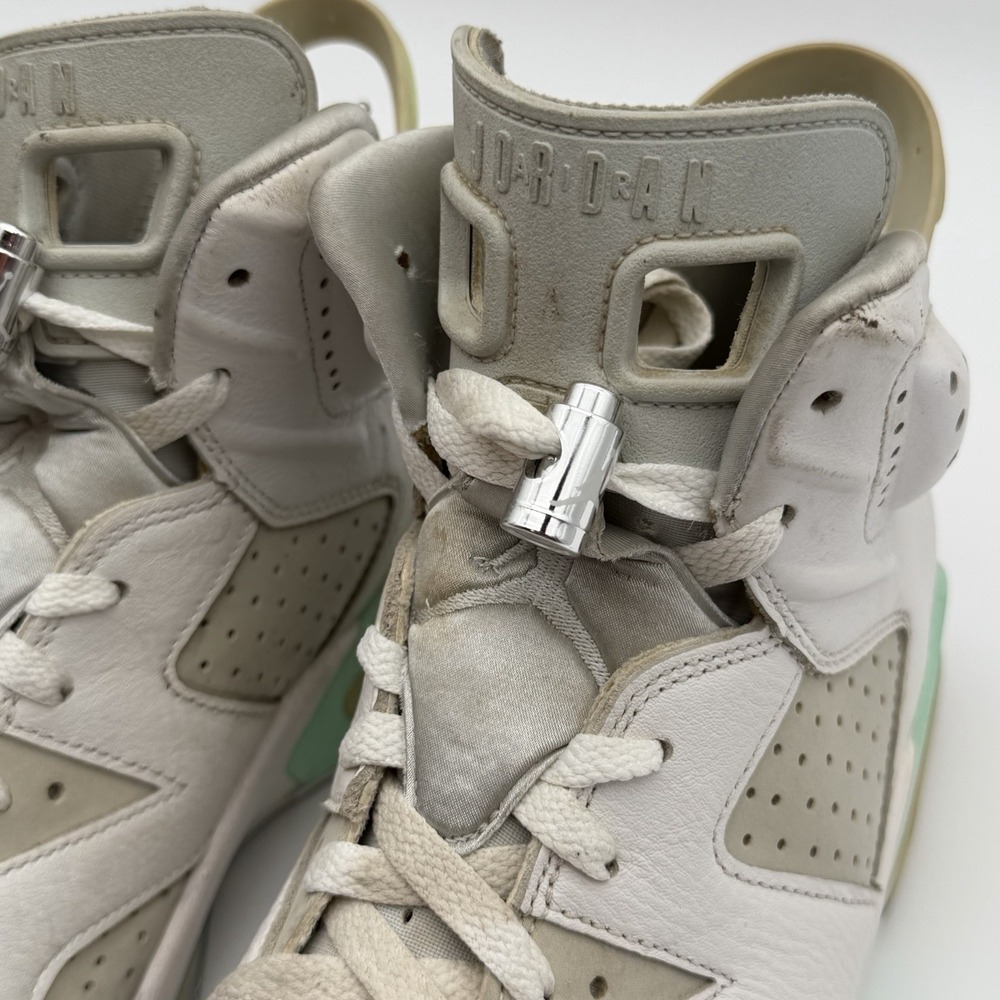Jordan‎ Air Jordan 6 Retro Mint Foam DQ4914-103 Size 10.5W/9M Rare large size! - Picture 6 of 16